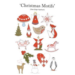 Christmas Motifs Appliqué Pattern by Kjersti Smith